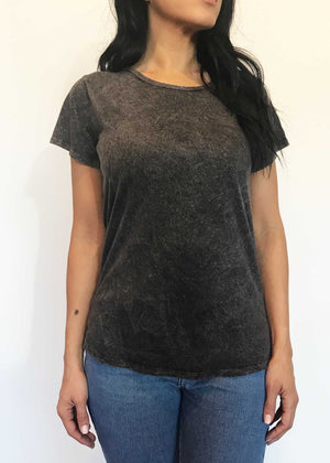 plume and thread-tops-mineral black-billie tee-front